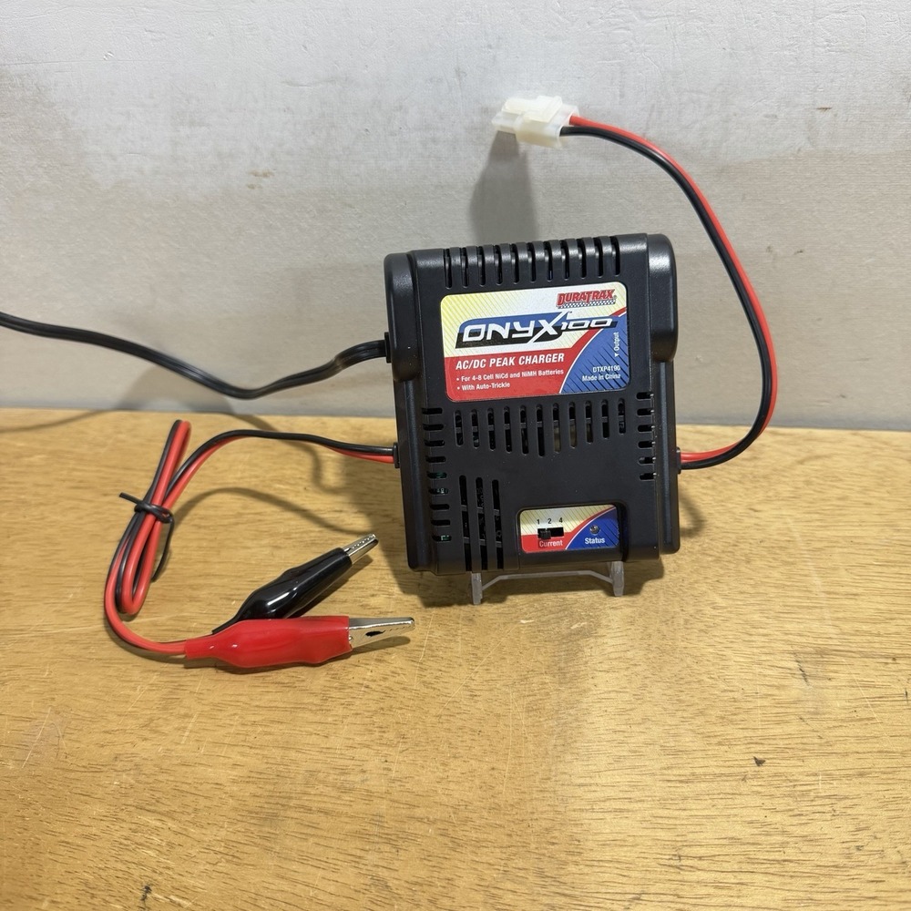Duratrax Onyx 100 AC/DC Peak Charger NiCd NiMH RC Battery DTXP4190